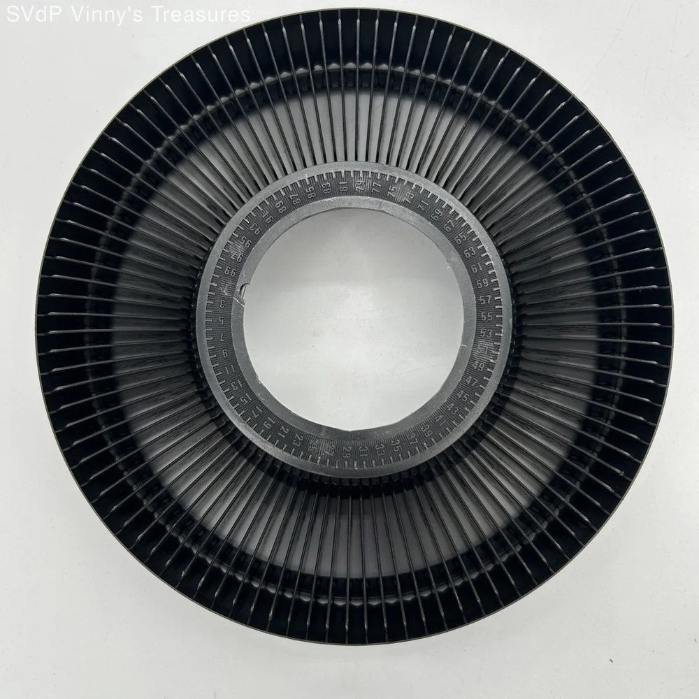 Vintage Vivitar S-100 Rotary‎ Slide Tray 100 Capacity 2x2 Slides NOS New Box
